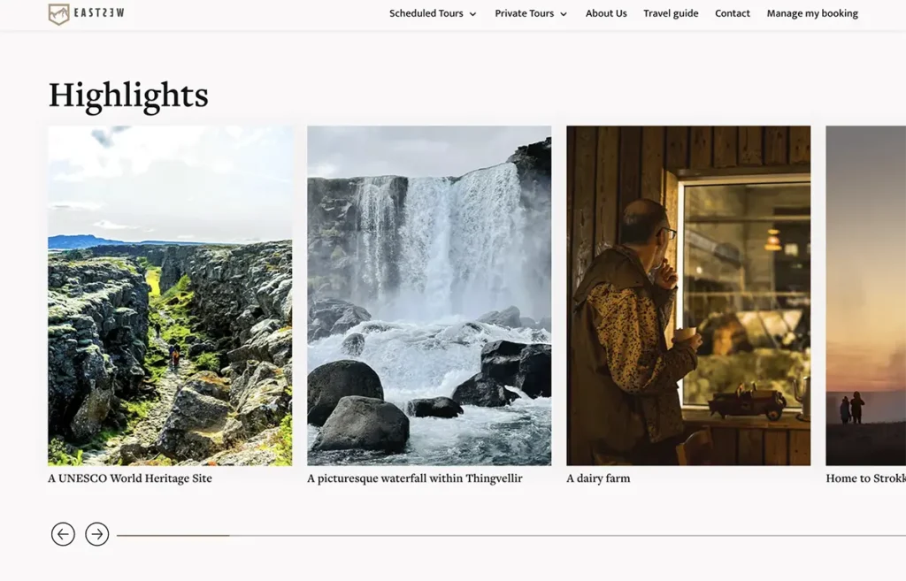 Highlights mediante CPT en un tour